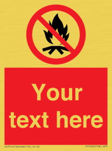 Custom prohibition No campfire